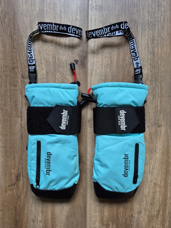 devembr Accessories - Devembr Adult Teal Ski Mittens Gloves Size Small Ski Snowboard Winter